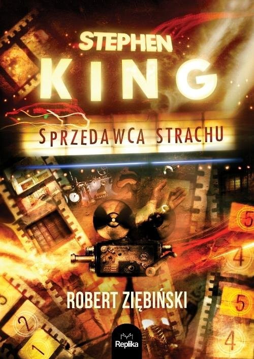 okładka Stephen King Sprzedawca strachu książka | Robert Ziębiński