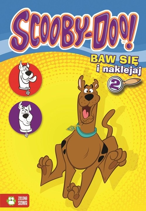 okładka Scooby-Doo Super naklejki cz 2 książka