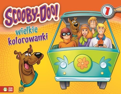 okładka Scooby Doo! Wielkie kolorowanki 1 książka