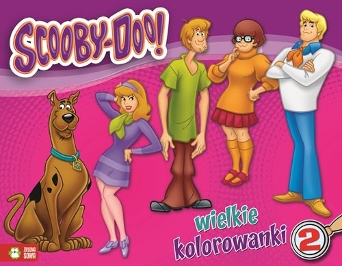 okładka Scooby-Doo! Wielkie kolorowanki 2 książka