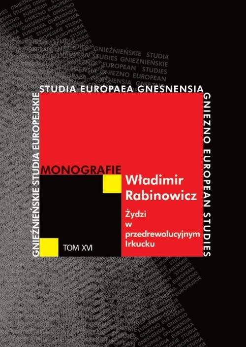 okładka Żydzi w przedrewolucyjnym Irkucku książka | Rabinowicz Władimir