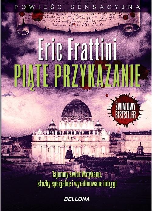 okładka Piąte przykazanie książka | Eric Frattini