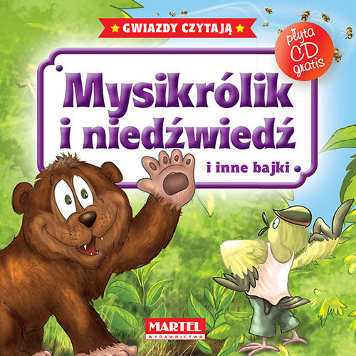okładka Mysikrólik i niedźwiedź i inne bajki + CD książka