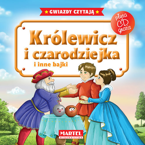 okładka Królewicz i czarodziejka i inne bajki + CD książka