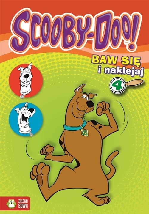 okładka Scooby-Doo 4 Baw się i naklejaj książka
