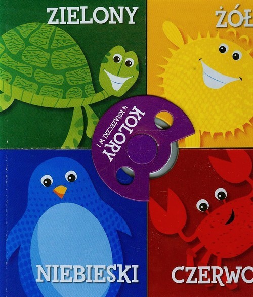 okładka Kolory 4 książeczki w 1 książka | Agnieszka Płudowska
