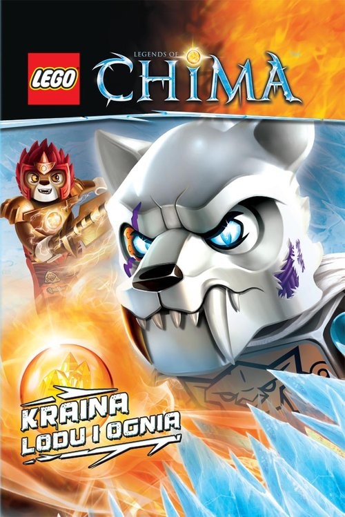 okładka LEGO Legends of Chima Kraina lodu i ognia książka
