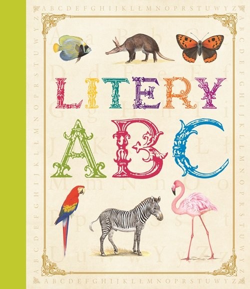 okładka Poznaję świat ze zwierzętami - Litery ABC książka