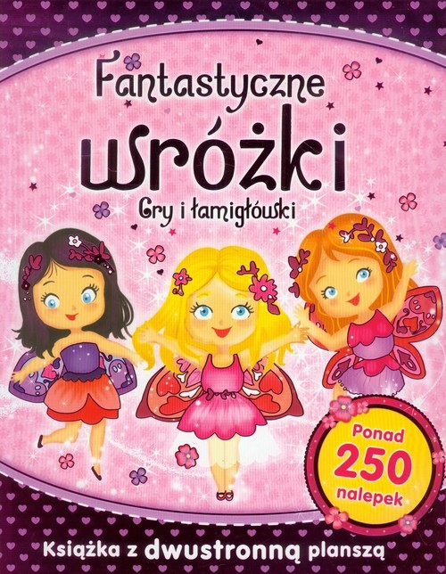 okładka Fantastyczne wróżki Gry i łamigłówki książka