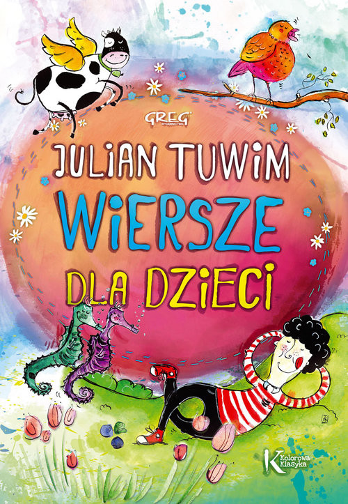 okładka Wiersze dla dzieci książka | Julian Tuwim