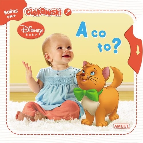 okładka Disney Baby A co to? książka