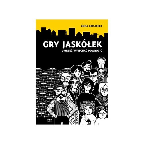 okładka Gry jaskółek książka | Zeina Abirached
