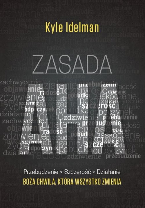 okładka Zasada Aha Przebudzenie Szczerość Działanie Boże chwila która wyszstko zmienia książka | Idleman Kyle