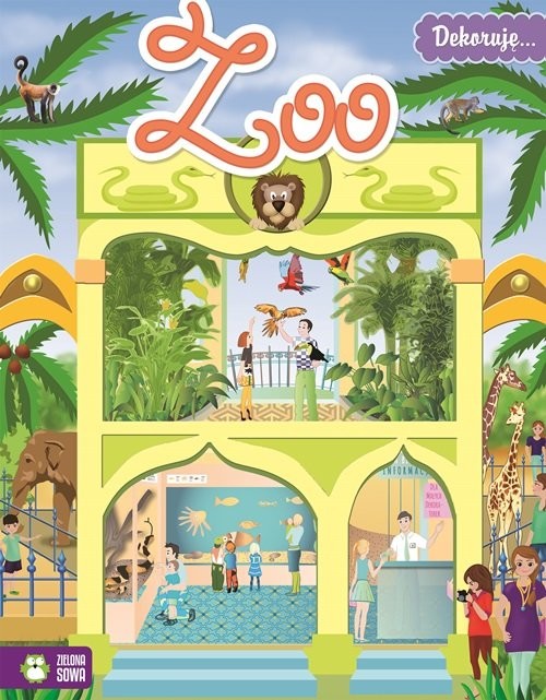 okładka Dekoruję ZOO książka