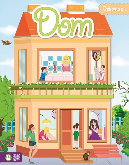 okładka Dekoruję dom książka