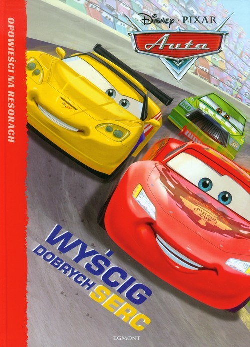 okładka Auta Wyścig dobrych serc książka