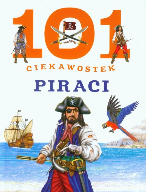 okładka 101 ciekawostek Piraci książka | Niko Dominguez