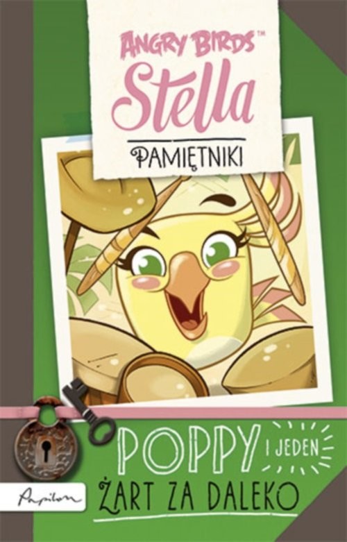 okładka Angry Birds Stella Pamiętniki Poppy i  jeden żart za daleko książka