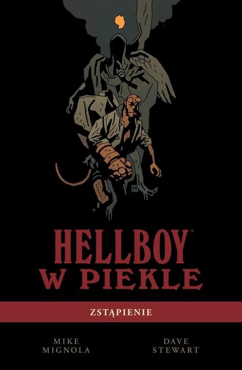 okładka Hellboy w piekle Tom 1 Zstąpienie książka | Mike Mignola