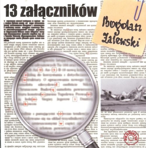okładka 13 załączników książka | Bogdan Zalewski
