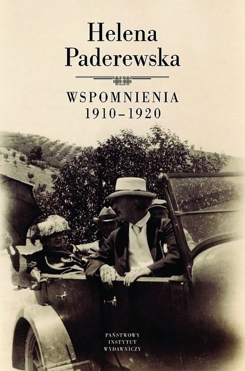 okładka Helena Paderewska Wspomnienia 1910-1920 książka | Maciej Siekierski