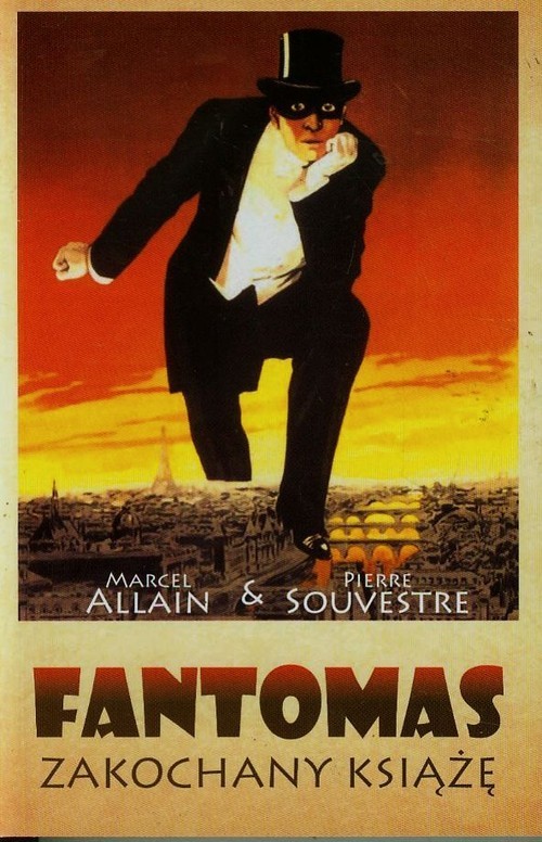 okładka Fantomas zakochany książę książka | Marcel Allain, Pierre Souvestre