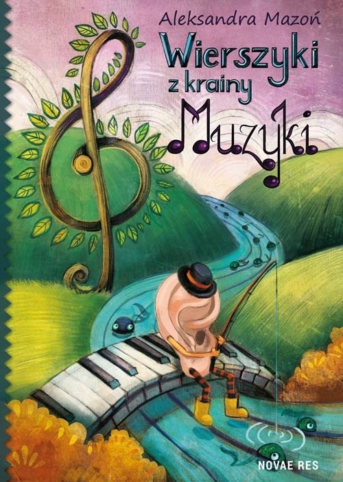 okładka Wierszyki z krainy muzyki książka | Aleksandra Mazoń