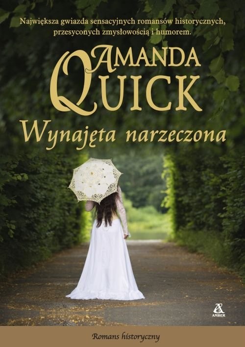 okładka Wynajęta narzeczona książka | Amanda Quick