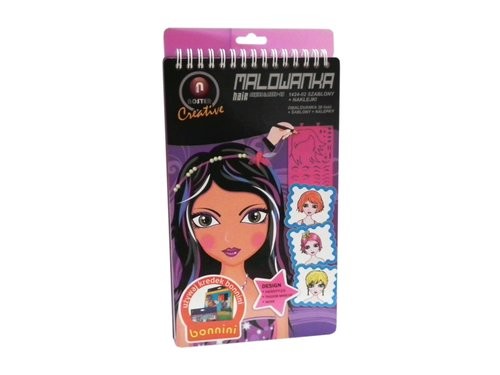 okładka Malowanka 1424-02 Szablony+naklejki książka