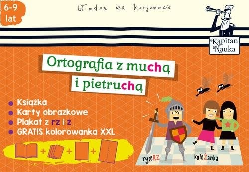 okładka Pakiet Ortografia z muchą i pietruchą książka