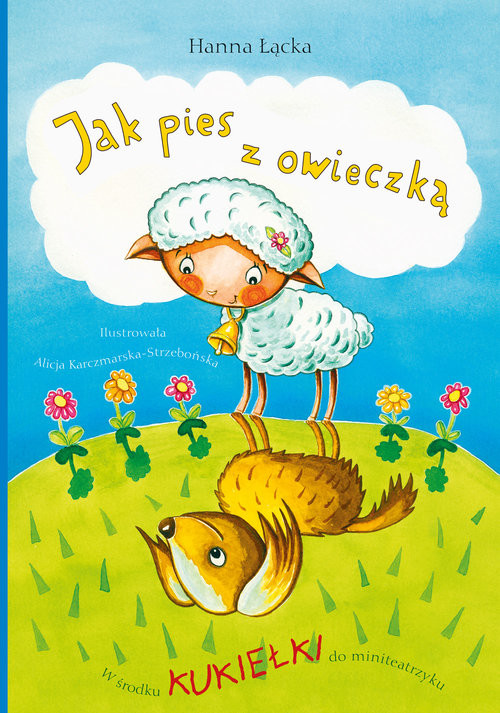 okładka Jak pies z owieczką książka | Hanna Łącka