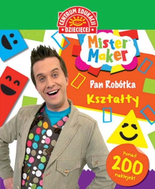okładka Mister Maker Pan Robótka Kształty książka