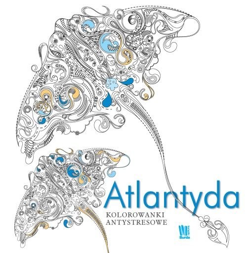 okładka Atlantyda Kolorowanki antystresowe książka