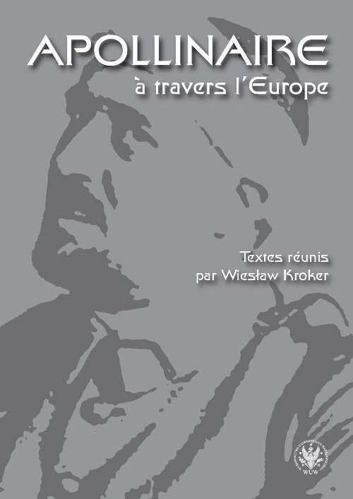 okładka Apollinaire a travers l`Europe książka