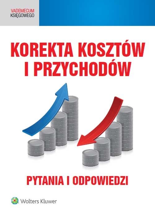 okładka Korekta kosztów i przychodów Pytania i odpowiedzi książka