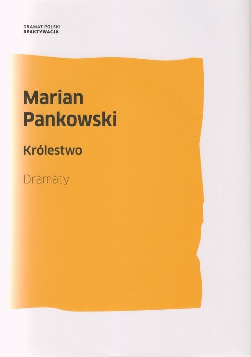 okładka Królestwo Dramaty książka | Marian Pankowski