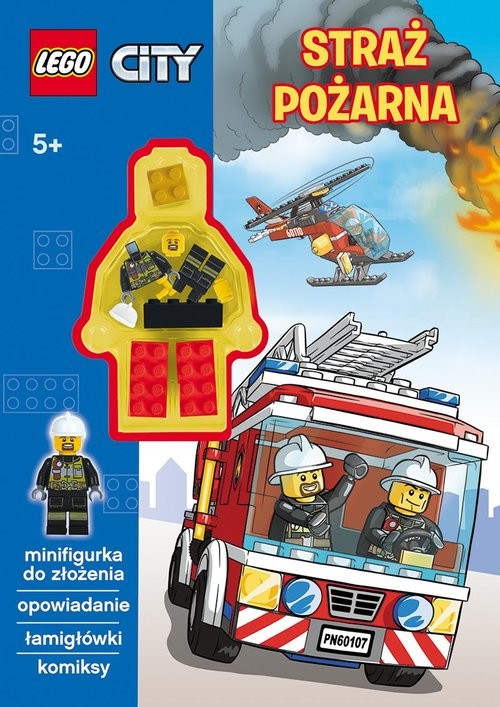 okładka Lego City Straż pożarna książka