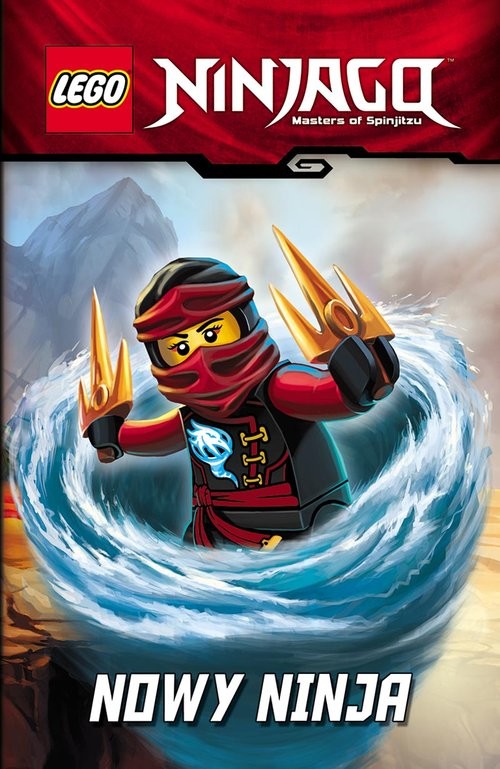 okładka Lego Ninjago Nowy ninja LRC- książka