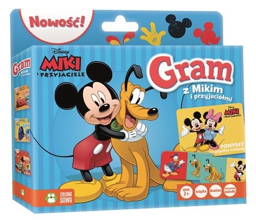 okładka Miki Gram z Disneyem książka