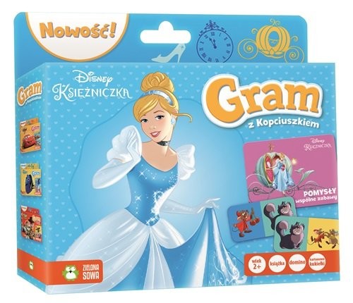 okładka Kopciuszek Gram z Disneyem książka