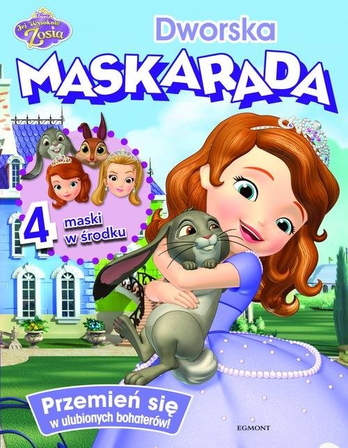 okładka Jej Wysokość Zosia Dworska maskarada książka