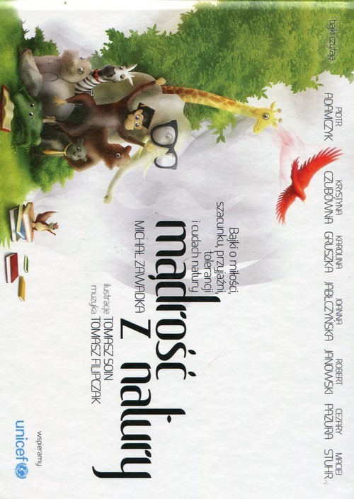 okładka Mądrość z natury z płytą CD książka | Michał Zawadka