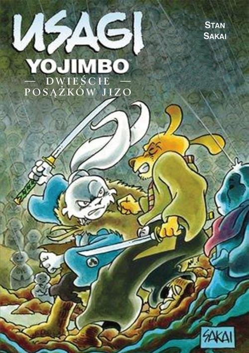 okładka Usagi Yojimbo Dwieście posążków Jizo książka | Sakai Stan