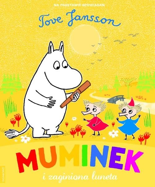 okładka Muminki Muminek i zaginiona luneta książka
