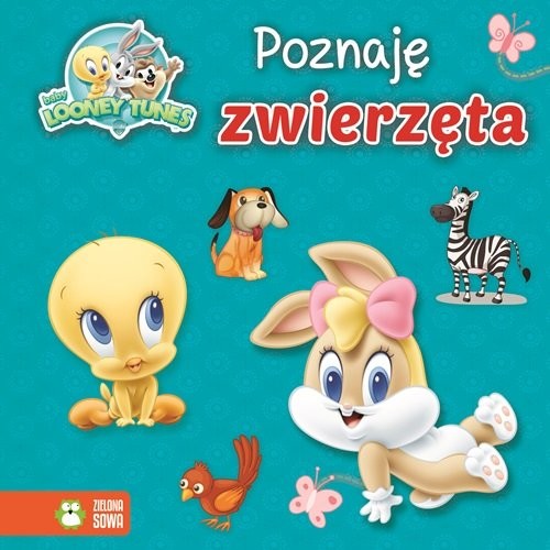 okładka Poznaję zwierzęta Baby Looney Tunes książka