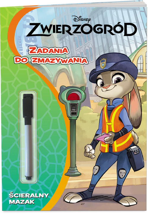 okładka Zwierzogród Zadania do zmazywania książka