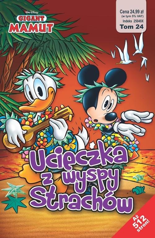 okładka Gigant Mamut Tom 1/2016 Ucieczka z Wyspy Strachów książka