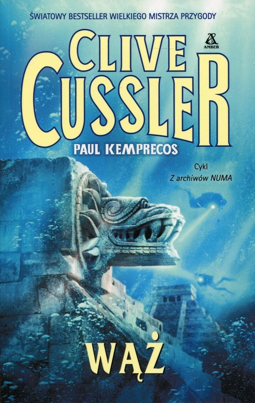 okładka Wąż książka | Clive Cussler