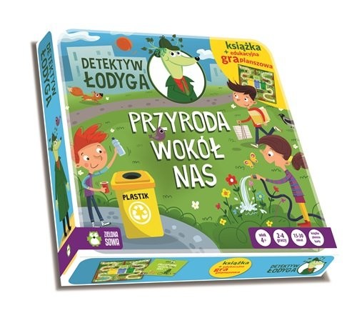 okładka Detektyw Łodyga Przyroda wokół nas książka