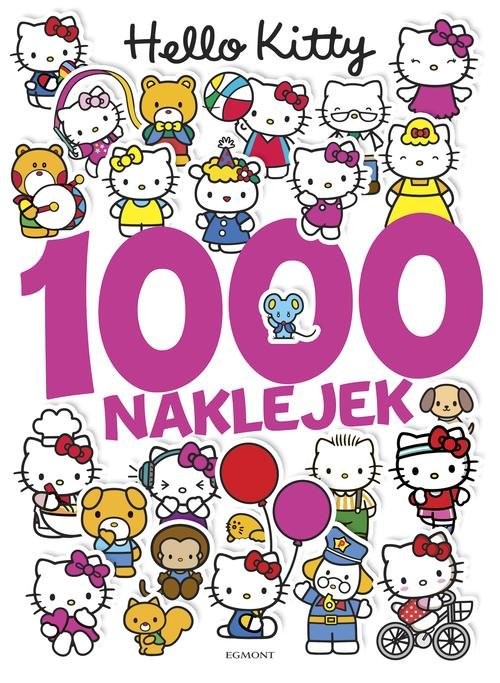 okładka Hello Kitty 1000 naklejek książka